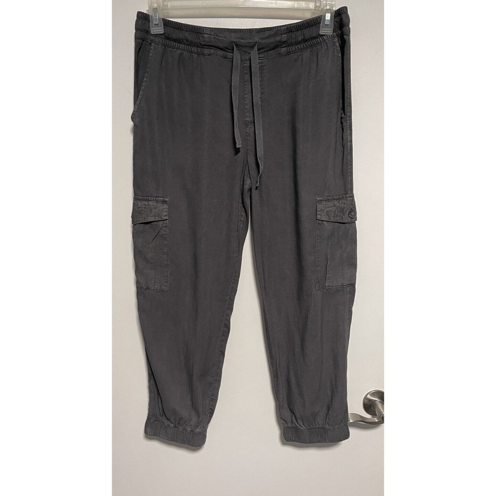 Anthropologie Cloth & Stone Sz M Pull On Jogger Pants Gray Lagenlook. B